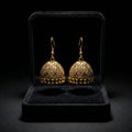 Classic Gold-Tone Jhumka Earrings
