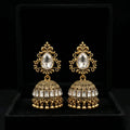 Antique Gold Jhumka Earrings