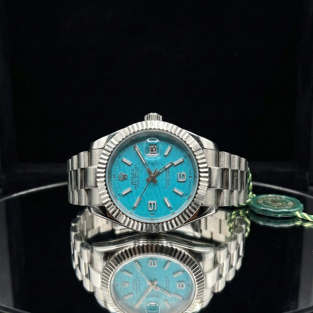 Luxury Stainless Steel Date Watch