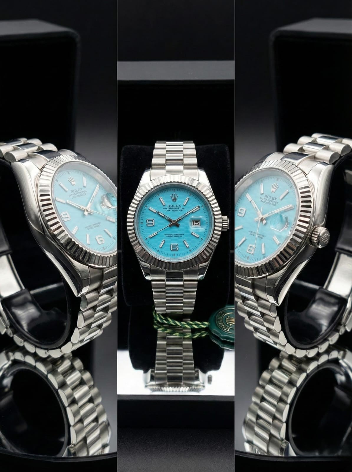 Luxury Stainless Steel Date Watch