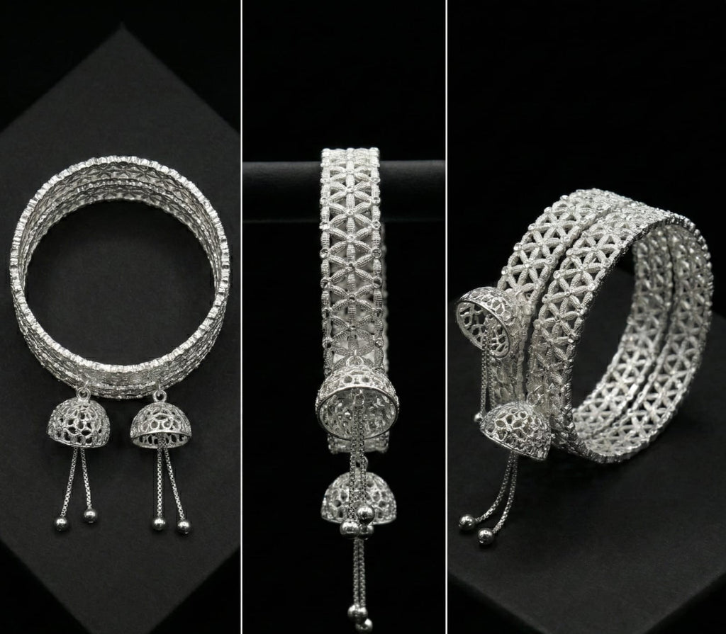 Noor Jali Silver Bracelet