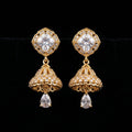 Royal Noor Gold-Plated Jhumka Earrings